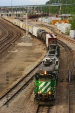 Southbound BNSF Local Train